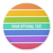Regenboog Kleuren aangepaste knoppen & pulls (Voorkant)