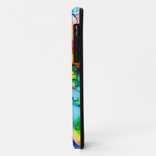 Regenboog kleuren abstracte waterverf schilderen Case-Mate iPhone case (Achterkant/links)