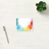 Regenboog Kleuren Custom Blank Modern Abstracte Ku Post-it® Notes (Kantoor)
