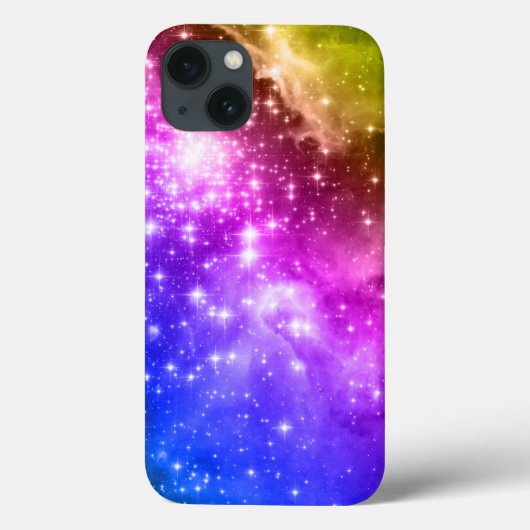 Regenboog Kleurige Sterren Case-Mate iPhone Case (Achterkant)