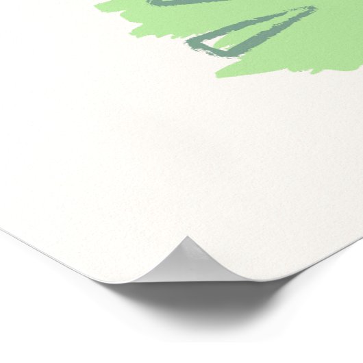 Regenboog Kleurrijke Custom Teacher's Classroom Re Poster (Hoek)