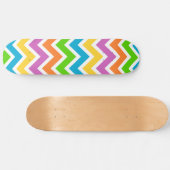 Regenboog Kleurrijke Golf Skateboard (Horizontaal)