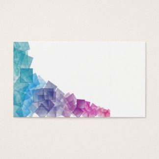 Regenboog kubisme visitekaartje