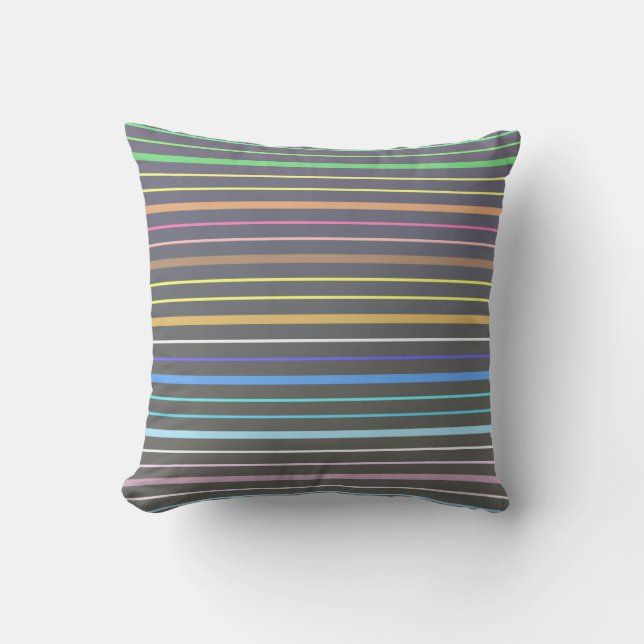 Regenboog Kussen (Voorkant)