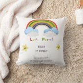 Regenboog Kussen (Deken)