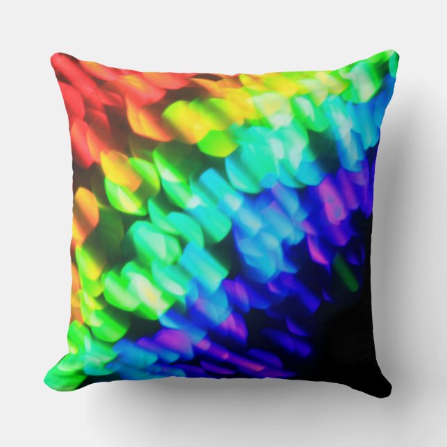 Regenboog Kussen (Voorkant)