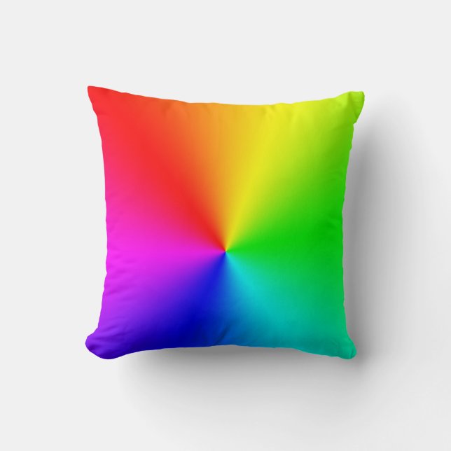 Regenboog Kussen (Voorkant)