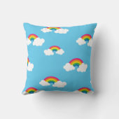 Regenboog Kussen (Achterkant)