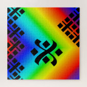 Regenboog Legpuzzel (Horizontaal)