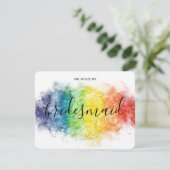 regenboog lesbische homo lgbt kaart (Staand voorkant)