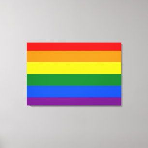 Regenboog (LGBT) Canvas Afdruk