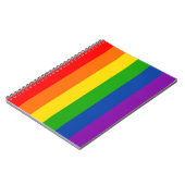 Regenboog LGBTQ+ Pride Vlag, Homoprenten Kleuren Notitieboek (Linkerzijde)