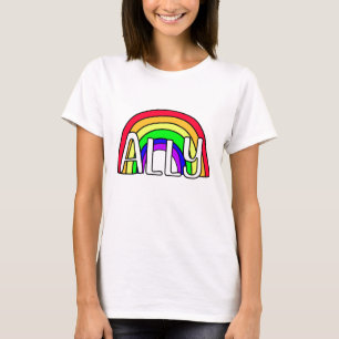 Regenboog LGBTQIA+ Bondgenoot Pride Vlag T-shirt