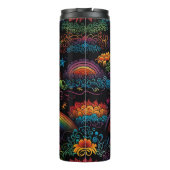 Regenboog LGBYQ Ontwerp Thermosbeker (Achterkant)