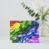 Regenboog_licht Briefkaart (Staand voorkant)