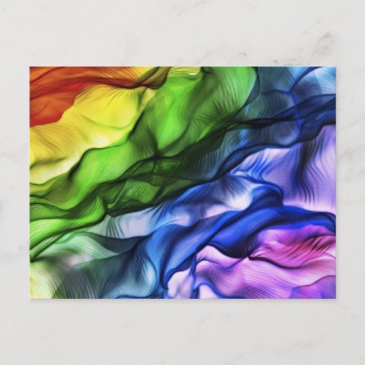 Regenboog_licht Briefkaart (Voorkant)