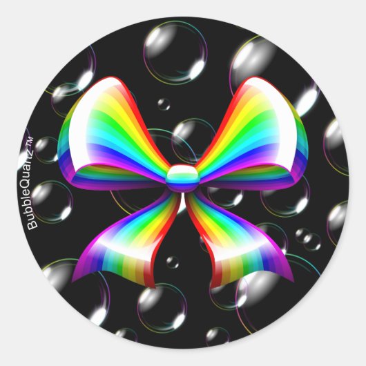 Regenboog lint stickers (Voorkant)