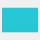 Regenboog Madeliefje Streepontwerp-Zacht Teal/Lime Inpakpapier Vel (Voorkant 2)