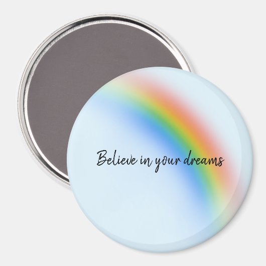 Regenboog Magneet (Voorkant / Achterkant)