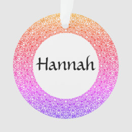 Regenboog Mandala Acryl Ornament