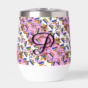 Regenboog Mandala Pride Monogram - Levendig Geomet