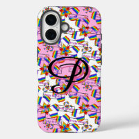 Regenboog Mandala Pride Monogram - Levendig Geomet