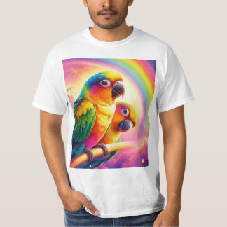 Regenboog Mango en Tango T-shirt