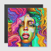 Regenboog Melanine Koningin Zwart Meisje Magic Sis (Voorkant / Achterkant)