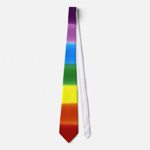 Regenboog mengdas tie stropdas