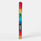 Regenboog Mobiele Telefoonhoes met Hart en Naam HA iPhone Hoesje (Rechterkant)