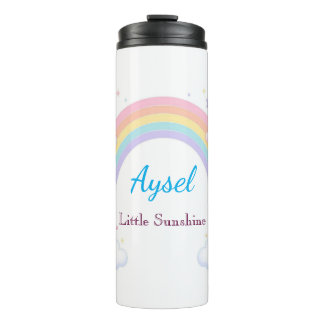 Regenboog Moppie Kinderen Sticker 🌈 Thermosbeker