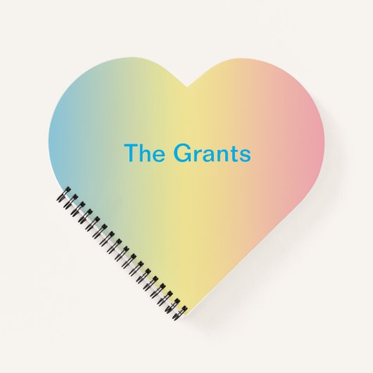 Regenboog- Notitieboek (Voorkant)