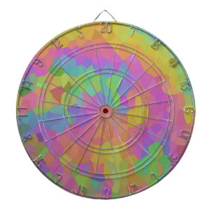 Regenboog Olie Mozaïeken Dartbord