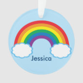  regenboog op maat ornament (voorkant)