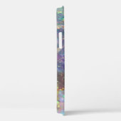 Regenboog Opal Edle Steene Iridiscerende Monogramn Case-Mate iPhone Case (Achterkant / Rechts)