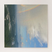Regenboog over Chattanooga, Tennessee - 20x20 inch Legpuzzel (Horizontaal)