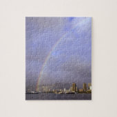 Regenboog over Honolulu, Hawaii, Verenigde Staten Legpuzzel (Verticaal)