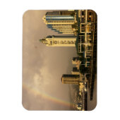 Regenboog over Honolulu, Hawaii, VS 2 Magneet (Verticaal)