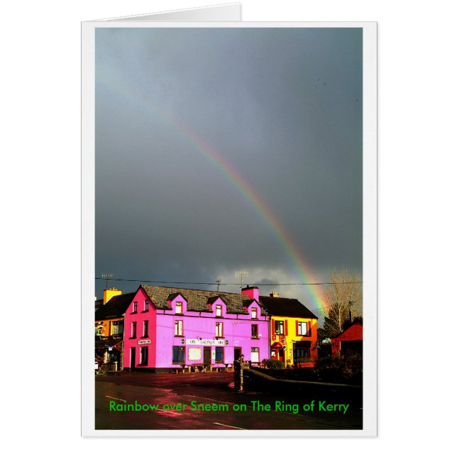 Regenboog over Sneem (Voorkant)