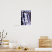 Regenboog over VictoriaHerfsten - Zimbabwe, Afrika Poster (Keuken)