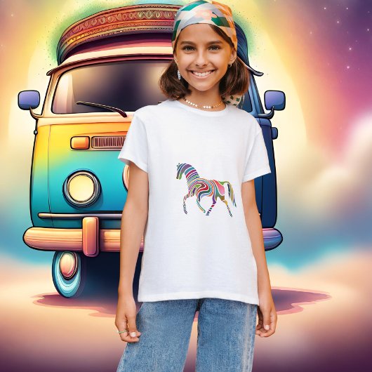 Regenboog paard Tee Shirts