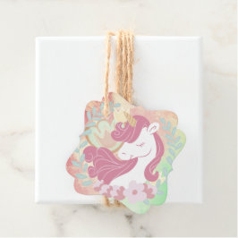 Regenboog Pastel, Eenhoorn Magic Dream Dank u Bedankjes Labels