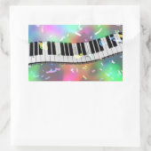 Regenboog piano stickers (Tas)
