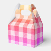 Regenboog Picknick Favor Box Bedankdoosjes (Achterkant)