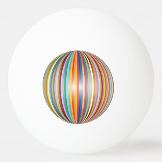 Regenboog Pingpongballen (Voorkant)