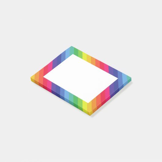 Regenboog Post-it® Notes (Schuin)