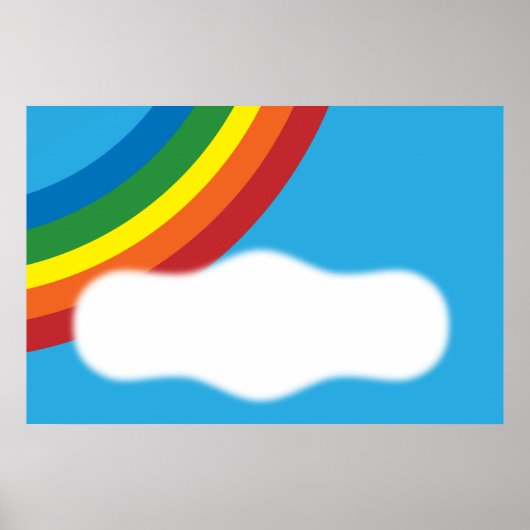 Regenboog Poster (Voorkant)
