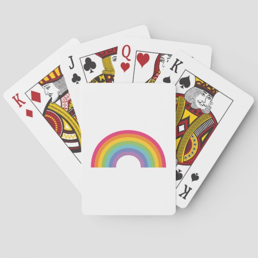 Regenboog Pride-dag Pokerkaarten (Achterkant)