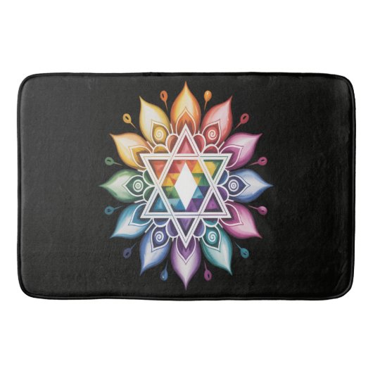 Regenboog Pride LGBT Badmat (Voorkant)