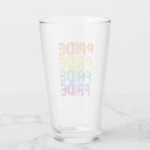 Regenboog Pride Retro Glas (Achterkant)
